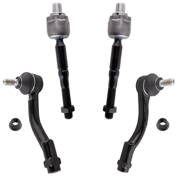 BOXI 4pc Front Tie Rod End Kit Fit for Kia Magentis 2001-2006 / for Kia Optima 2001-2005 / ES3629 ES3630 EV800477