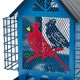 thumbnail image 4 of Comedero Salvajes Metal Alimentador Pájaros Al Aire Libre Gran Capacidad, 4 of 9
