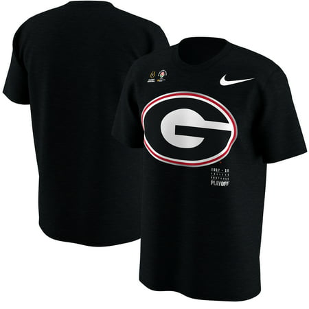 Georgia Bulldogs Nike College Football Playoff 2018 Rose Bowl Bound Logo T-Shirt -