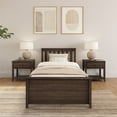 thumbnail image 2 of Plank+Beam Classic Solid Wood Full Size Bed Frame with Headboard for Adults, 2 of 7