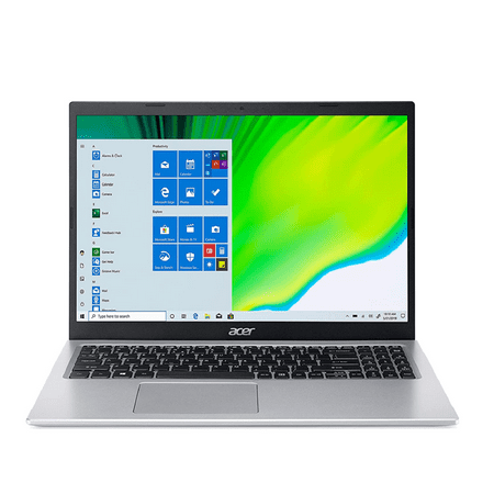 Acer Aspire 5 A515-56-36UT Slim Laptop, 15.6" Full HD Display, 11th Gen Intel Core i3-1115G4 Processor, 8GB DDR4 RAM, 256GB SSD Storage, WiFi 6, Windows 10 Home (S Mode), Sliver, w/USB Hub