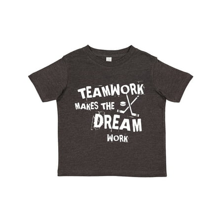 

Inktastic Hockey Teamwork Gift Toddler Boy or Toddler Girl T-Shirt