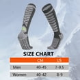 thumbnail image 2 of Performance Ski Socks 2 Pairs Thermal Socks for Skiing Snowboarding, 2 of 7