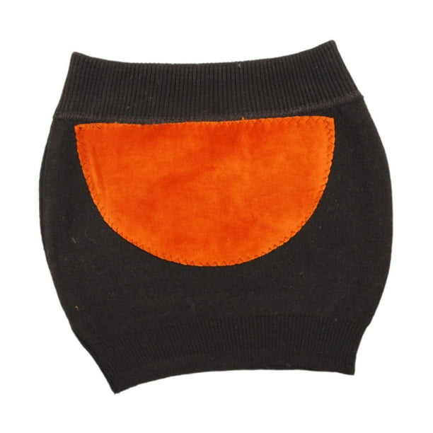 Faja lumbar térmica, gruesa y suave para adultos, hombres, mujeres y personas mayores. Negro
