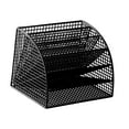 thumbnail image 2 of simhoa Fan Shaped File Organizer Desktop Holder Stand 6 Layers Shelf Large Capacity Tabletop Sorter Storage Rack for Decoration Room Black and L, 2 of 8