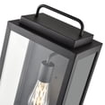 thumbnail image 3 of Millennium Lighting  Gallatin 1 Light Outdoor Wall Sconce in Textured Black 19.2  Inch, 3 of 5