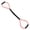 Red 20LB, variant on NCQ Elastic Resistance Bands Pull Rope Agility Training for Shadow Boxing Punching Arm