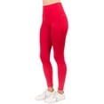 thumbnail image 2 of Women's Dip Dye High Rise Activewear Leggings, Red Wood M, 2 of 4