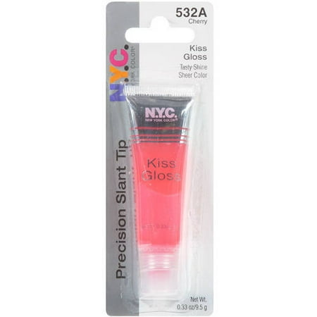 Coty NYC Kiss Gloss, 0.33 oz
