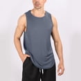 thumbnail image 2 of Durtebeua Men'S Muscle T-Shirt, Sleeveless, Muscle Tank, Classic Muscle Tee Top For Men GY1,XL, 2 of 2