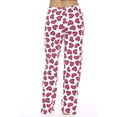 thumbnail image 3 of Just Love Women Pajama Pants / Sleepwear / Holiday Prints (Hearts White, Medium), 3 of 3