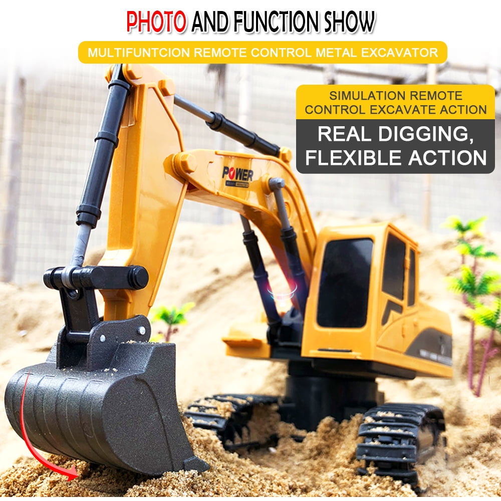 miniature rc excavator