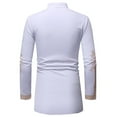 thumbnail image 3 of Lilgiuy Fashion Men's Printed Muscle Tee T-shirt Casual Medium Length Shirt Long Sleeve Turn Down Collar Blouse & Shirt for Sports Gym Exersice, 3 of 3