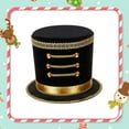 thumbnail image 4 of FVDPWYE Nutcracker Hat Halloween Adult Toy for Mardi Gras Holiday Fancy Dress Band Major Black, 4 of 8