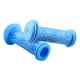 thumbnail image 4 of Puños de goma para manillar bicicleta Zulema 22mm antideslizante cortos Azul, 4 of 8