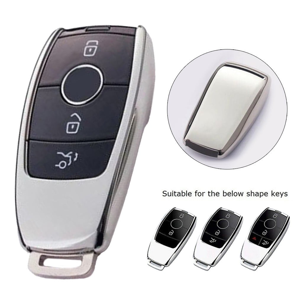Key Cover Case for Mercedes Smart Key Fob 2 3 4 Button Remote Protector Car t71* 