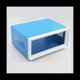 thumbnail image 5 of Caja de Conexiones Caja de Proyectos ElectróNicos Rectangular de Metal Caja Preventiva de Bricolaje Caja de AlimentacióN Resistente A la CorrosióN Azul Duradero, 5 of 5