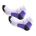 thumbnail image 1 of fastboy 2pieces Feet Comfortable Compression Socks For Relieving Foot Fatigue Relieve Foot Fatigue purple S/M 1Set, 1 of 6
