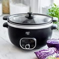 thumbnail image 2 of GreenLife 6qt Healthy Ceramic Nonstick Slow Cooker | Black, 2 of 10