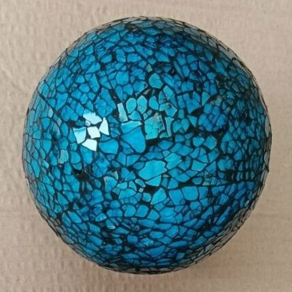 Decorated Glass Foam ., Valentines Day Decorations: Party Light-Up Decoration Blue