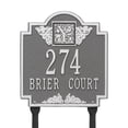 thumbnail image 1 of Whitehall 5106PS Monogram - Standard lawn - Two Line- Pewter/Silver, 1 of 1