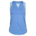 thumbnail image 2 of Lucky In Love Women`s Chill Out Tennis Tank (  X-Small Bluemarine  ), 2 of 4