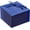 Blue Glitter, variant on 100Pcs Disposable Dessert Plates Set, Includes 50 Silver Glitter Square 6" Cake Plates and 50 Plastic Forks 5.7", Party Supplies for Wedding, Birthday, and Celebration