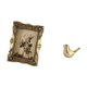 thumbnail image 5 of Marco de fotos,Marco de fotos ornamentado,marco barroco antiguo,Marco de fotos de mesa para pared,decoración del hogar,Figura de pájaro,Figura de pájaro dorado,decoración para el, 5 of 8