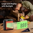 thumbnail image 4 of Digital Protractor with Bubble Level - JD10 Electronic Level Tool with Magnetic Base for Angle Measurement, Available in Red, Accurate to ±0.1°, Compact Design for Easy Use, 4 of 6
