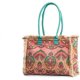 thumbnail image 1 of LHSHID Women Canvas Handbag Ethnic Style Tote Bag Retro Shoulder Bag with Tassels Summer Beach Bag Bohemian Top Handle Bag, 1 of 6