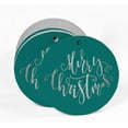 thumbnail image 2 of Inkdotpot 100 Pack Merry Christmas Favor Paper Tag Craft Real Silver Foil Hang Tag, 2 of 7