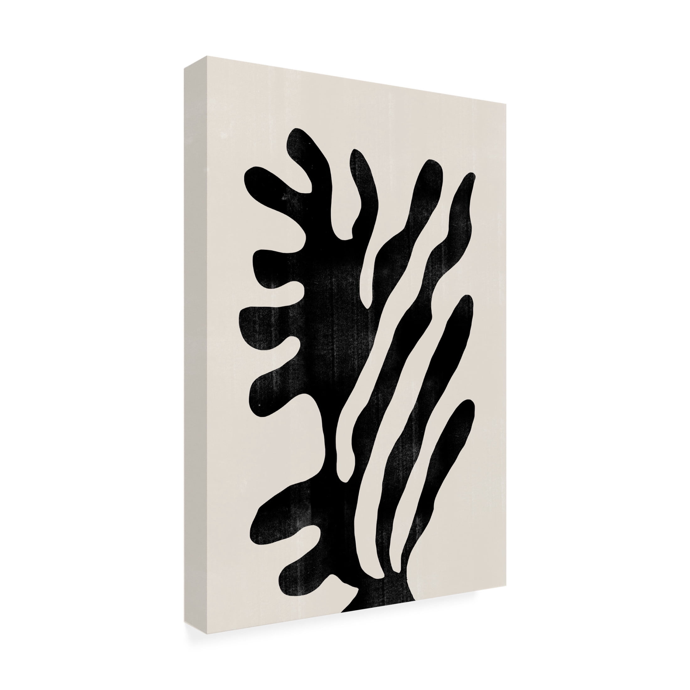 Trademark Fine Art THE MIUUS STUDIO Abstract Plant No1 Canvas Wall Art