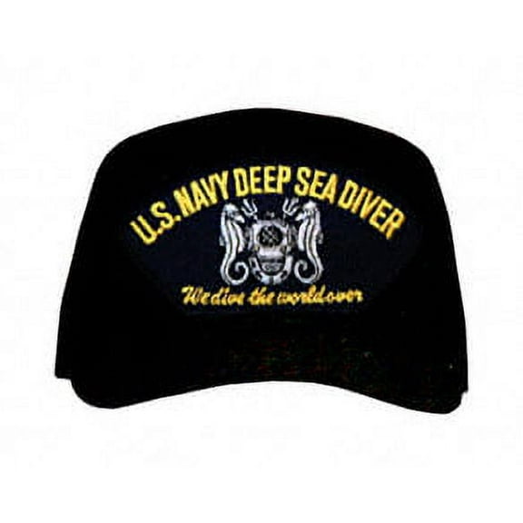 U.S. Navy Deep Sea Diver with Helmet Ball Cap