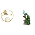 thumbnail image 1 of Estatua de bola de cristal,Estatuas de bolas de cristal para decoración del hogar,escritorio interior,Escultura de bola de cristal Figura de hierro Decoración,Figura de escritorio,Estante de, 1 of 8