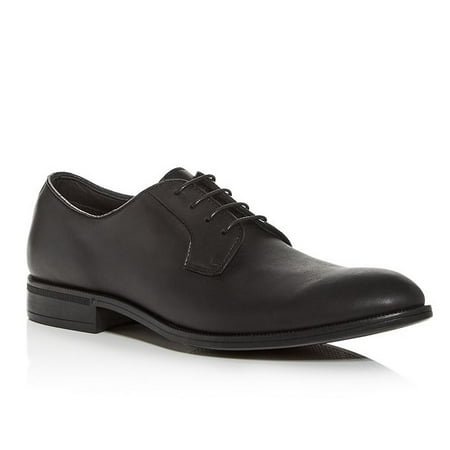 

Gordon Rush BLACK Bailey Leather Plain-Toe Oxfords Shoes US 10