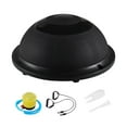thumbnail image 3 of Entrenador de equilibrio, semicírculo, media pelota de ejercicio, con bandas de resistencia y bomba. negro, 3 of 9