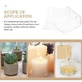 thumbnail image 2 of Miangastore Clear Acrylic Wall Mounted Plant Shelf for Home Indoor Use with Strong Load Bearing Capacity 1 Set, 2 of 8