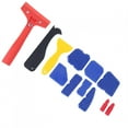 thumbnail image 4 of Juego de 13 piezas de removedor de sellador de plástico, esparcidor, raspador de calafateo, herramientas de acabado de pegamento de vidrio, 4 of 12