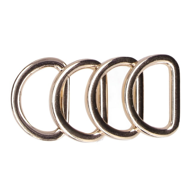 D Rings, Attractive Decorative Small Compact DIY Making Bag Hardware For Collars For Handbag Belts For Backpacks