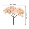 thumbnail image 3 of 10pcs flores artificiales decoraciones de flor de cerezo falso arreglo floral de boda, 3 of 3