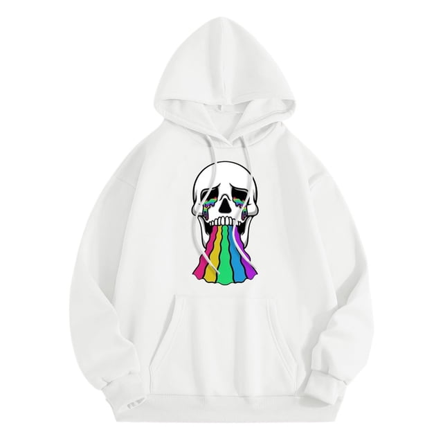 toraway Oversized Sweatshirt Dress Winter Men's Hooded Sweatshirt L