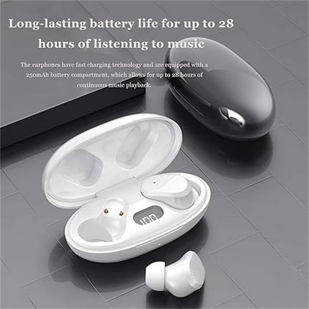 Sports Bluetooth Earphones 5.0 Sweatproof In Ear LED Digital Wireless Earphones