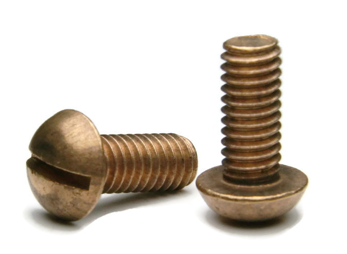Silicon Bronze Slotted Machine Screw #8//32x5//8 QTY 25
