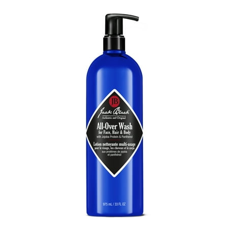 Jack Black All Over Wash for Face, Hair & Body, 33 fl oz