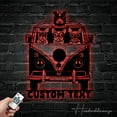 thumbnail image 2 of Handmadetneonsign Custom Dogs in Bus Metal Wall Art LED Light - Personalized Dogs Drive Bus Name, 2 of 5