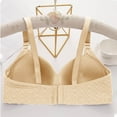 thumbnail image 4 of LLYWEY Wirefree Bras for Women No Underwire Bras Women Full-Coverage Ladies Underwire Bra Style-260 Women Lightly Lined Bra Feature Adult Female Bralette Sports Bras Beige 40B, 4 of 5