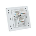 thumbnail image 6 of ROZYARD 86 Type Computer Socket Panel CAT5E Network Module RJ45 Cable Interface Outlet, 6 of 13