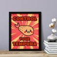 thumbnail image 3 of Designs ByLITA Control Your Tempura, 5 x 7 White Framed Print Inspirational Wall Art | Decoration For Sushi Lovers, 3 of 6