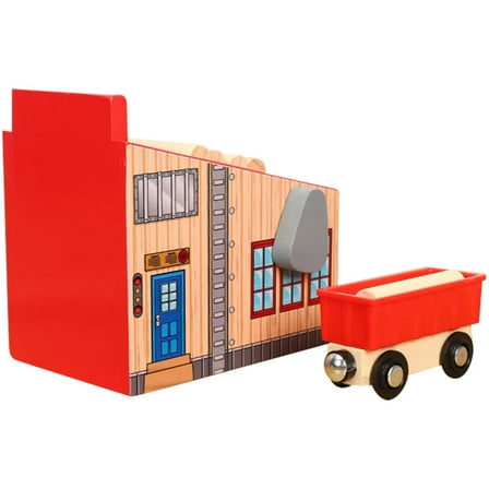 STOBOK track accessory Wooden Train Toy Plastic for Kids at Birthday 1 Set