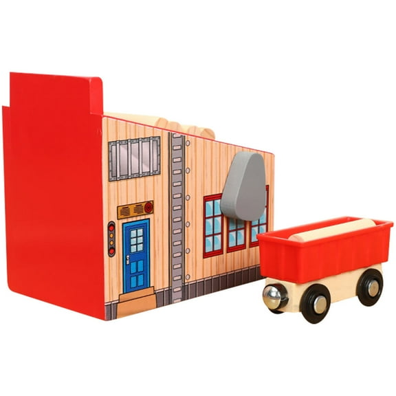 STOBOK track accessory Wooden Train Toy Plastic for Kids at Birthday 1 Set